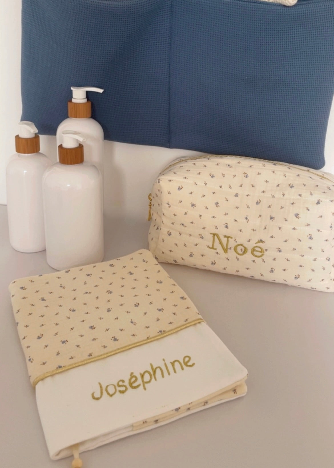 Protège carnet de santé tissu imprimés