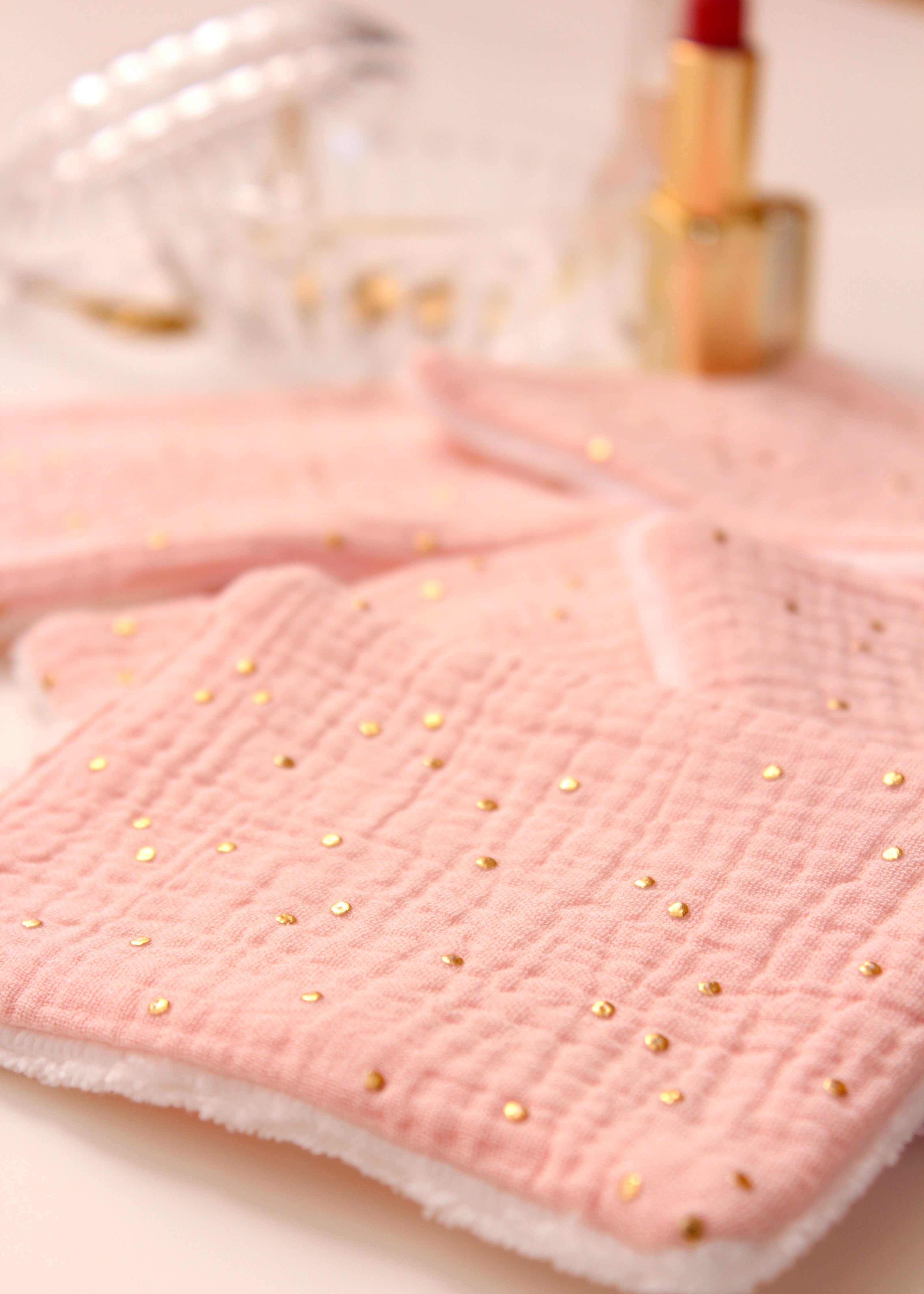 Lingettes démaquillantes rose ultra douce