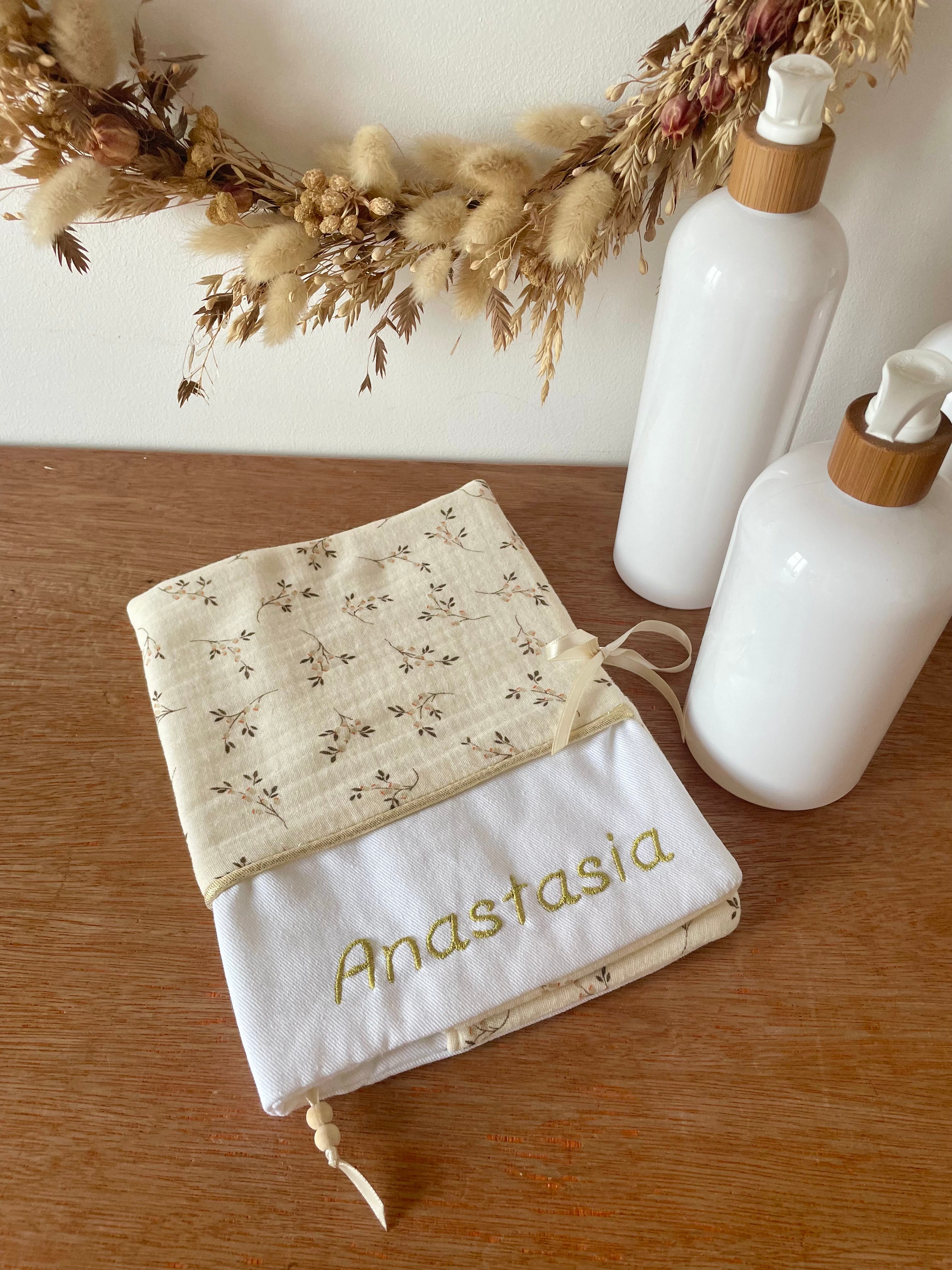 Protège carnet de santé tissu imprimés