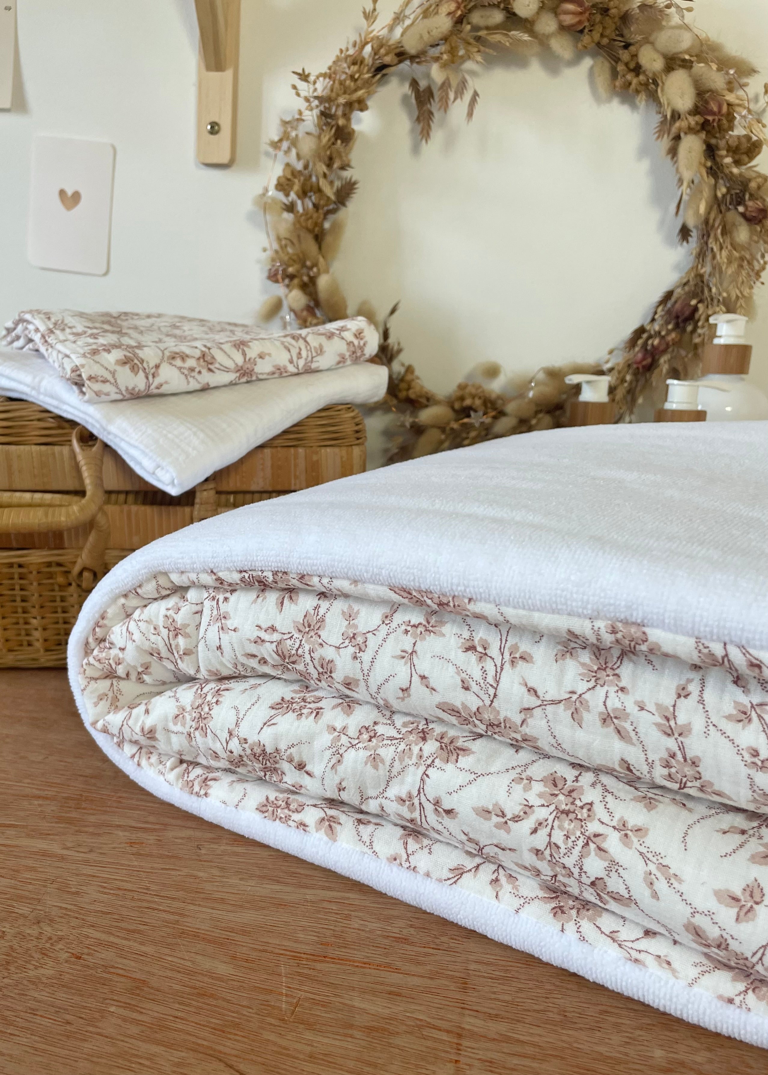 Couverture doudou blanc