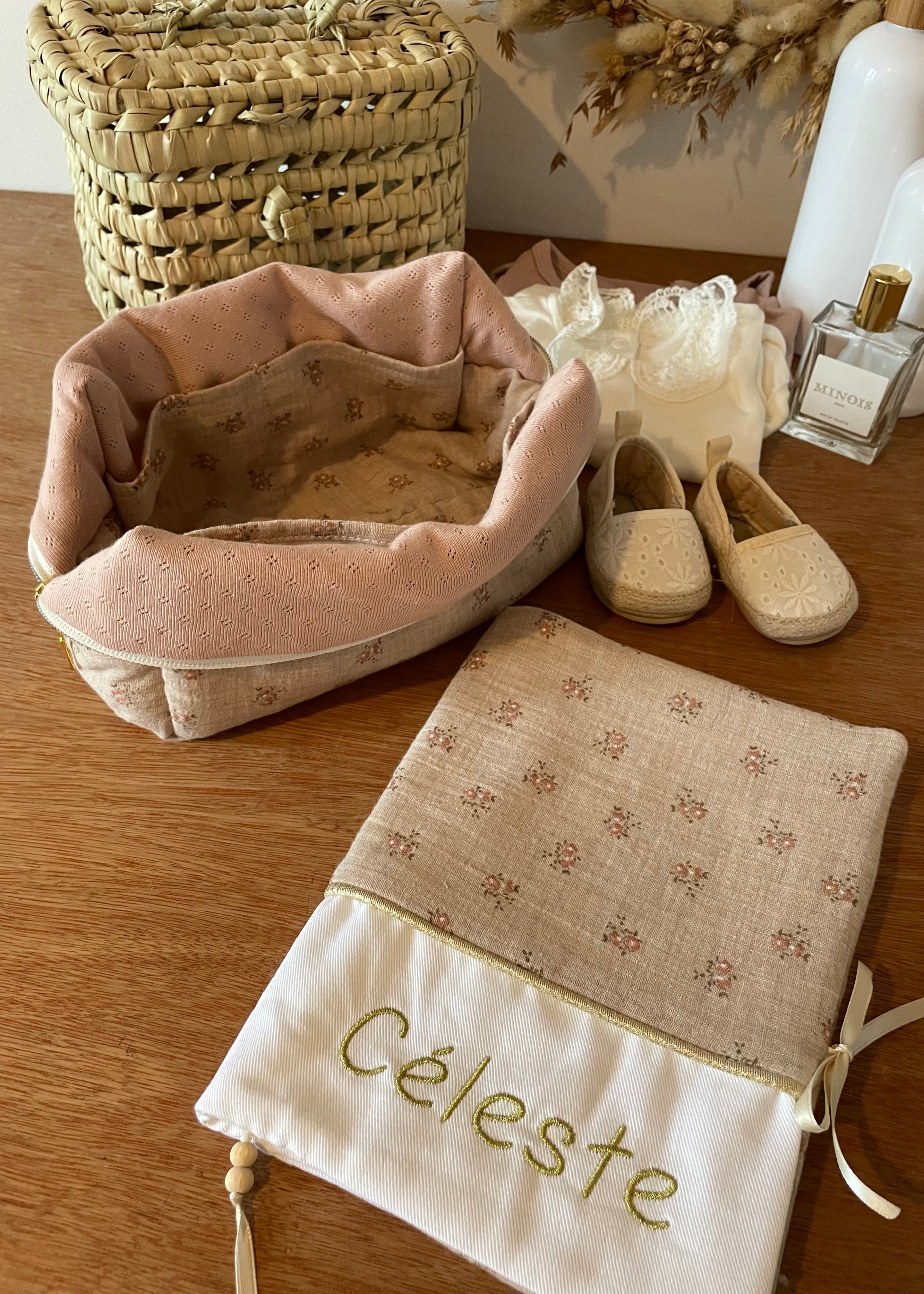 Protège carnet de santé tissu imprimés