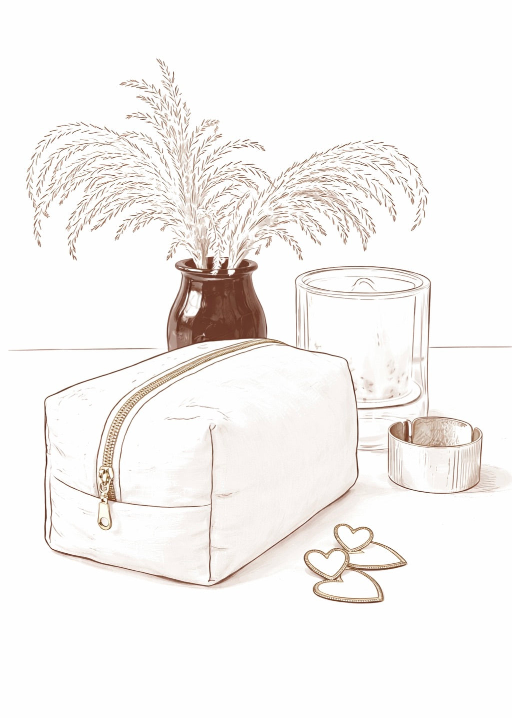 Trousse de toilette à personnaliser
