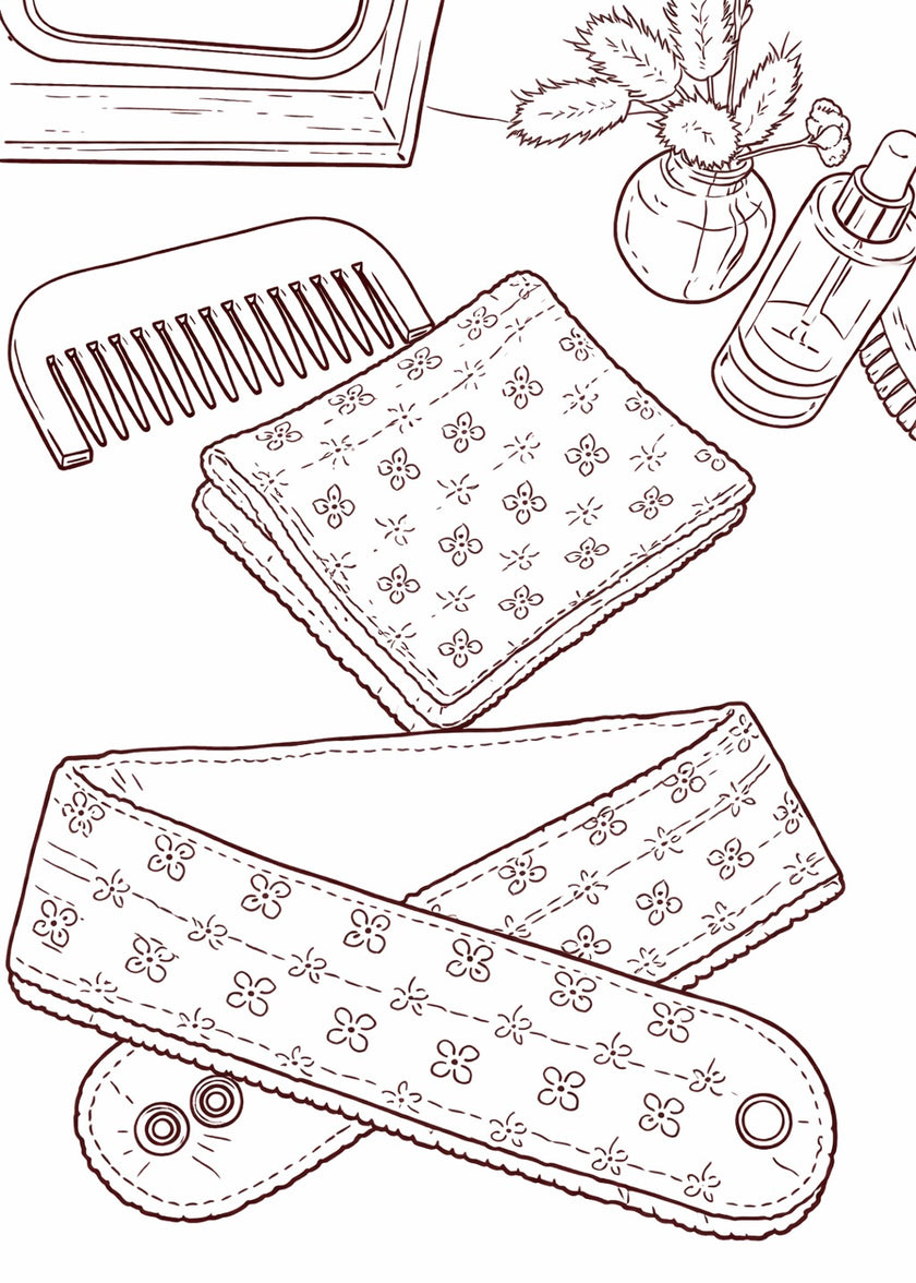 Bandeau maquillage à personnaliser