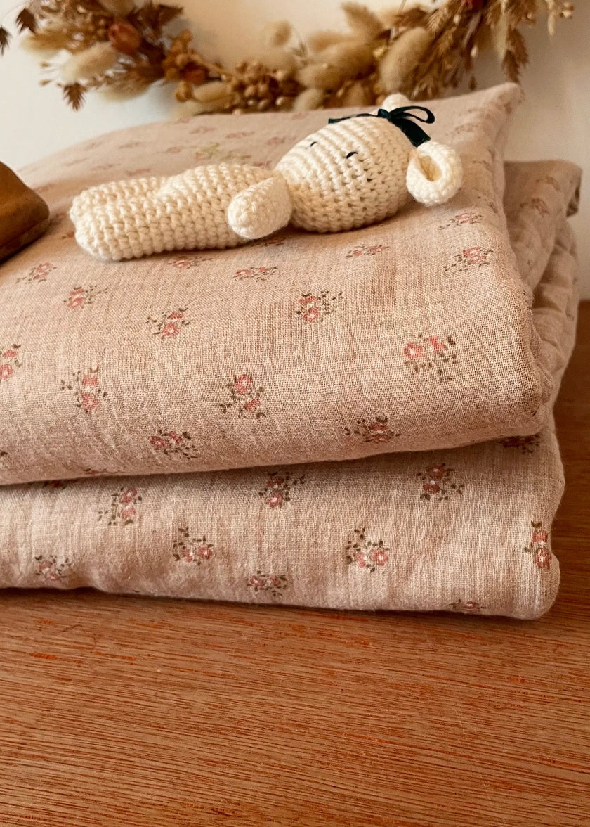 Couverture bébé Rosie Beige