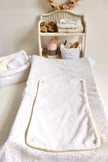 housse de matelas à langer création française en gaze de coton 