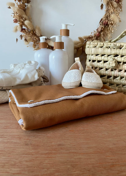 Tapis à langer nomade Coeur d'Hiver