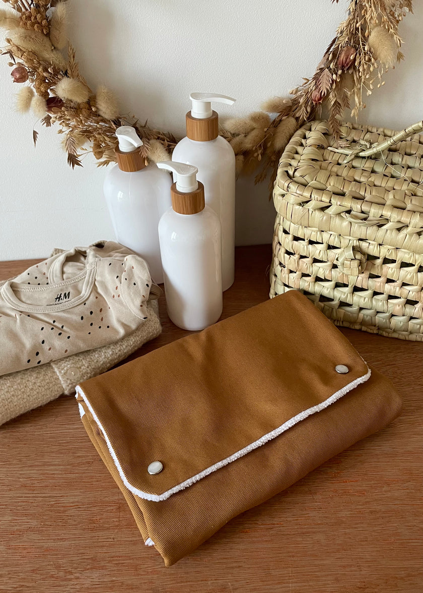 Tapis à langer nomade Coeur d'Hiver