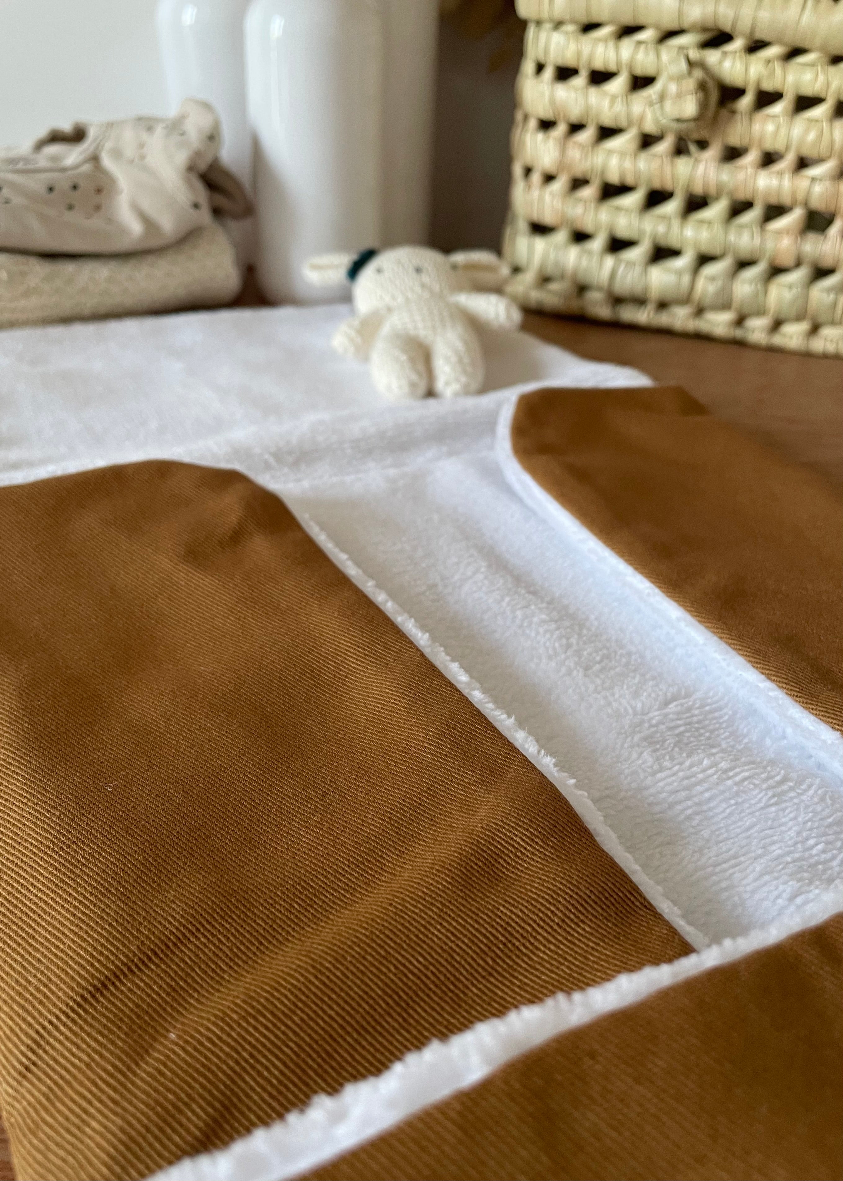 Tapis à langer nomade Coeur d'Hiver