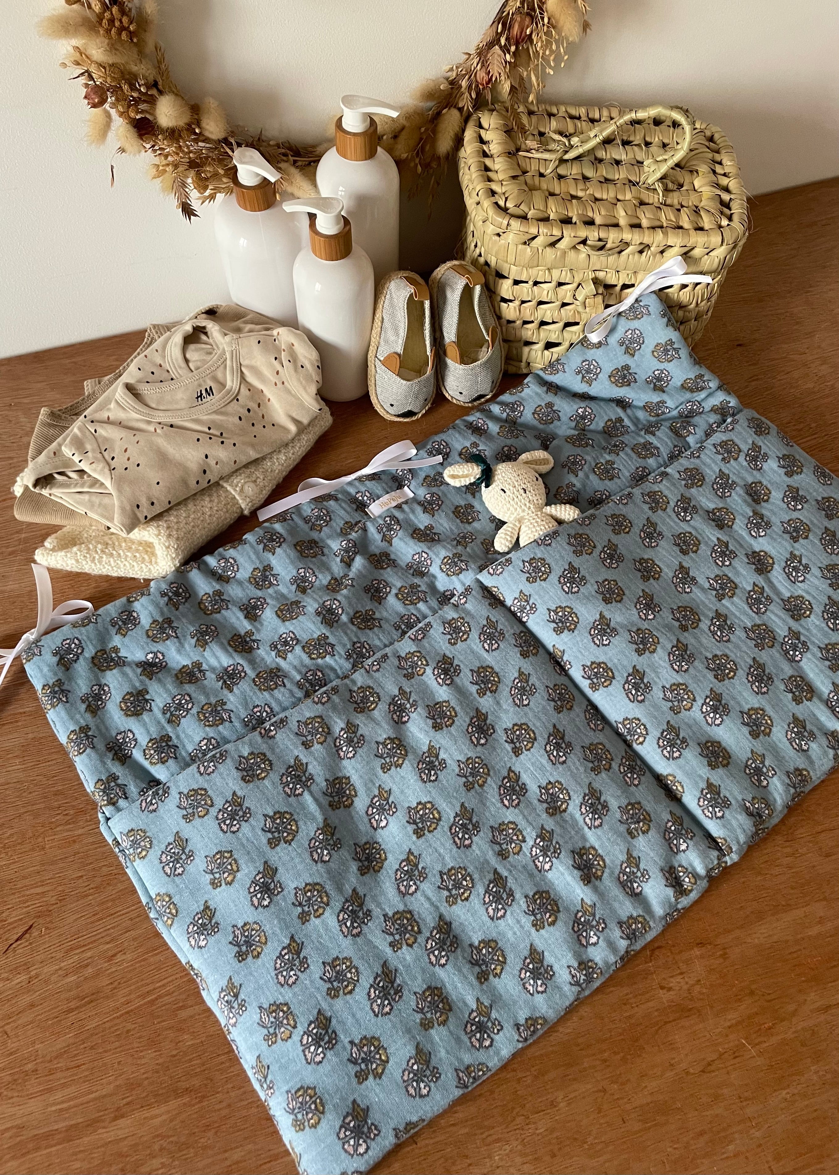 Rande doudou/pyjama Coeur d'Hiver