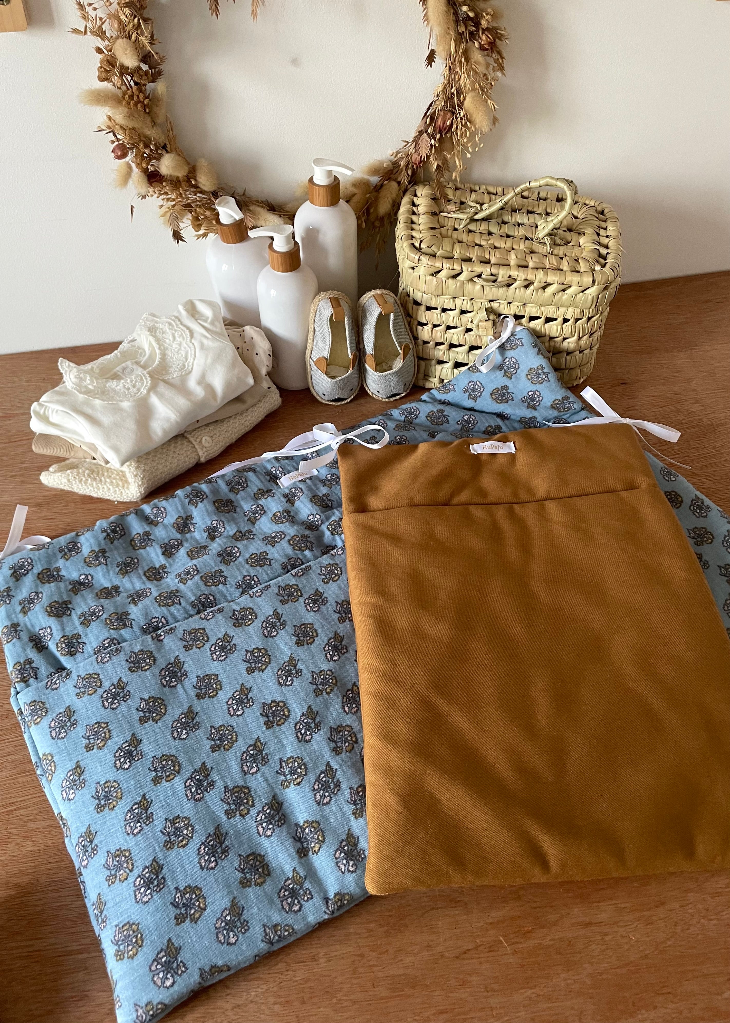 Rande doudou/pyjama Coeur d'Hiver