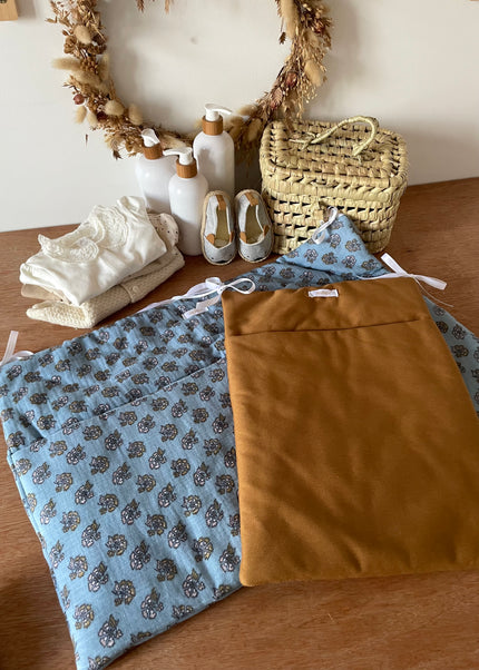 Rande doudou/pyjama Coeur d'Hiver