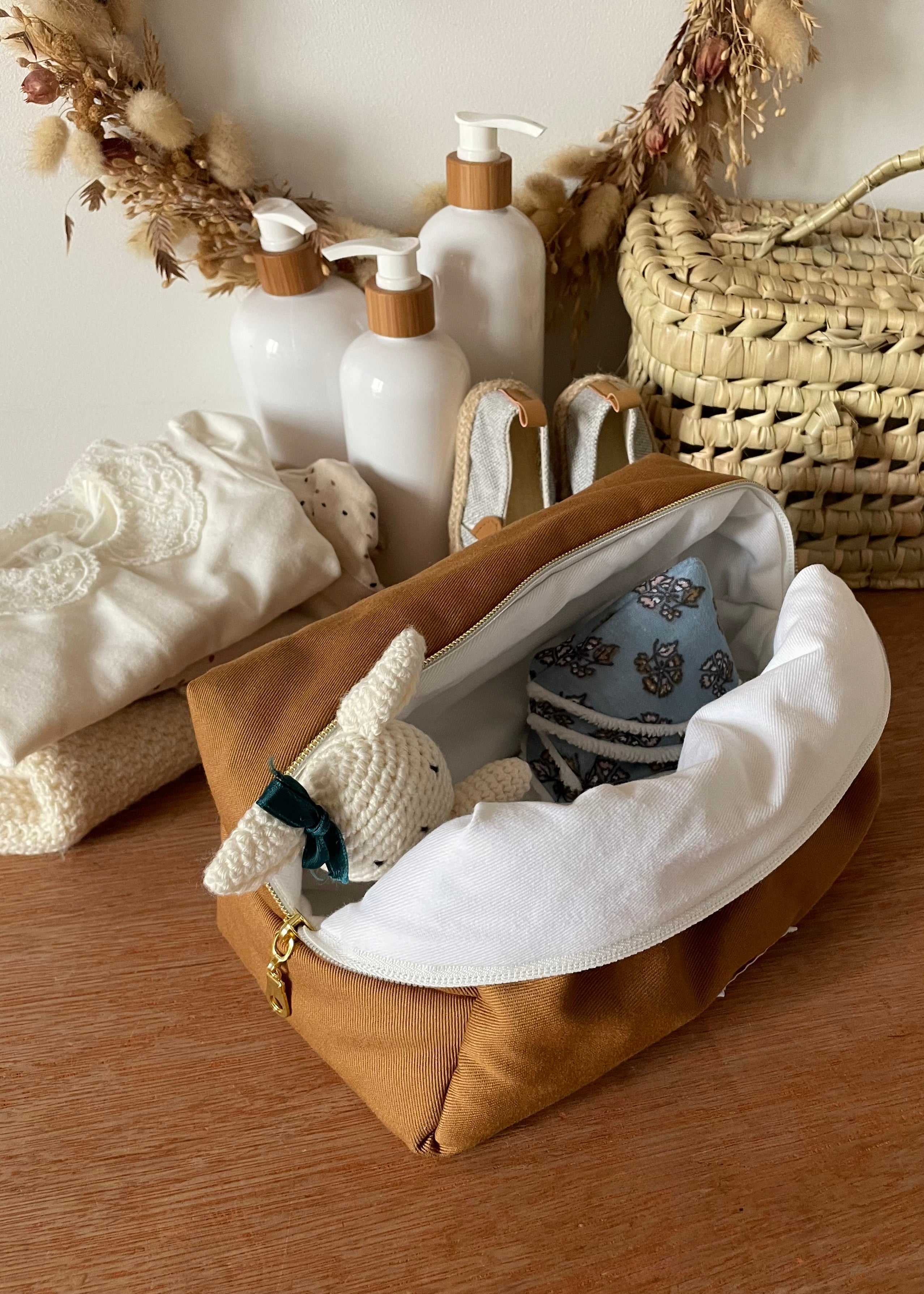 Trousse de toilette Coeur d'Hiver