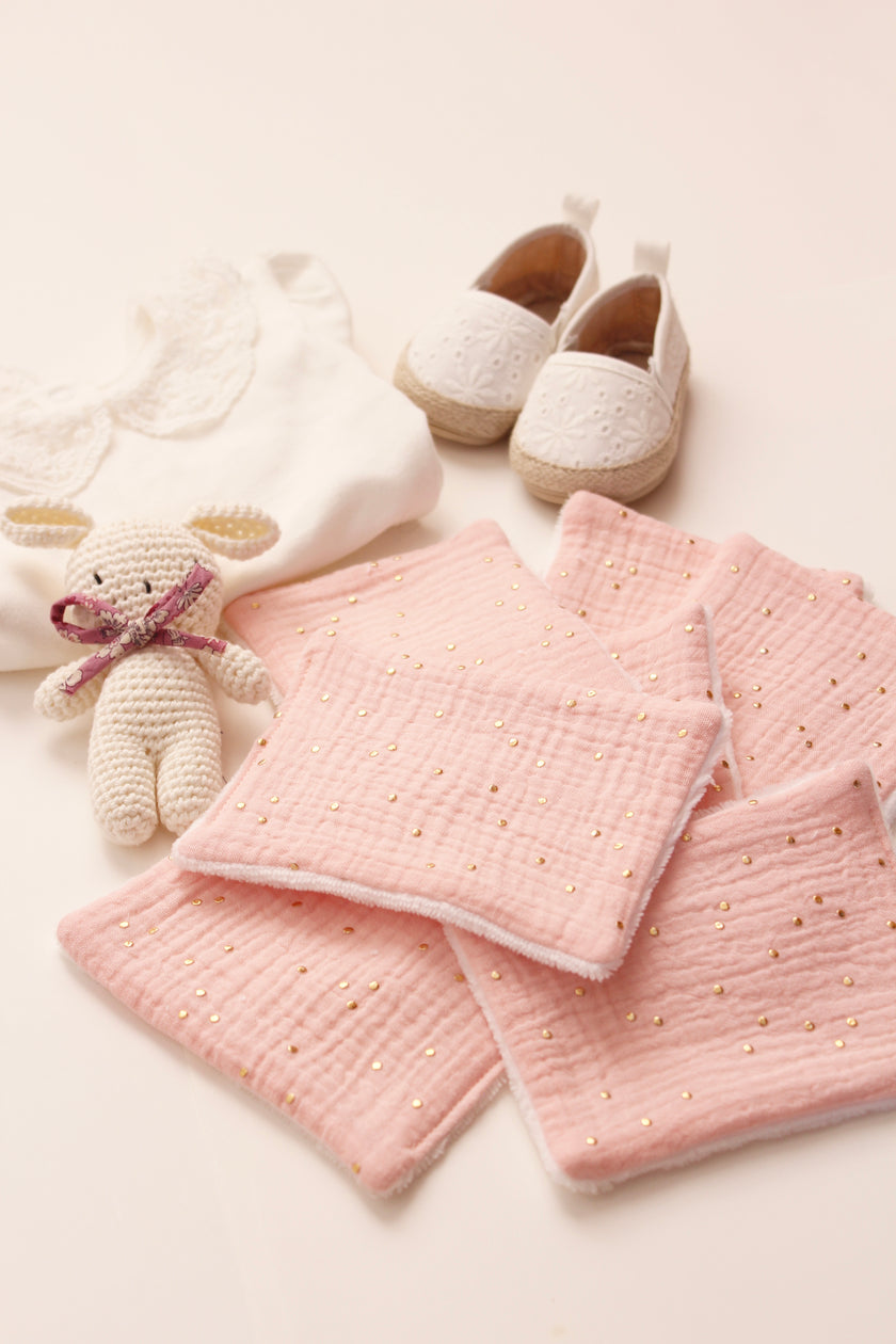 Coton bébé rose clair