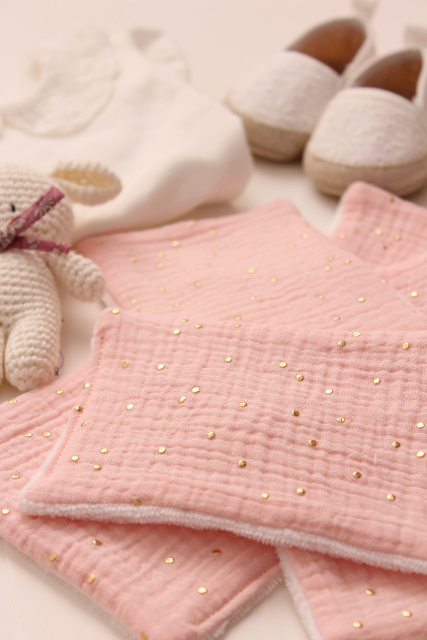 Coton bébé rose clair