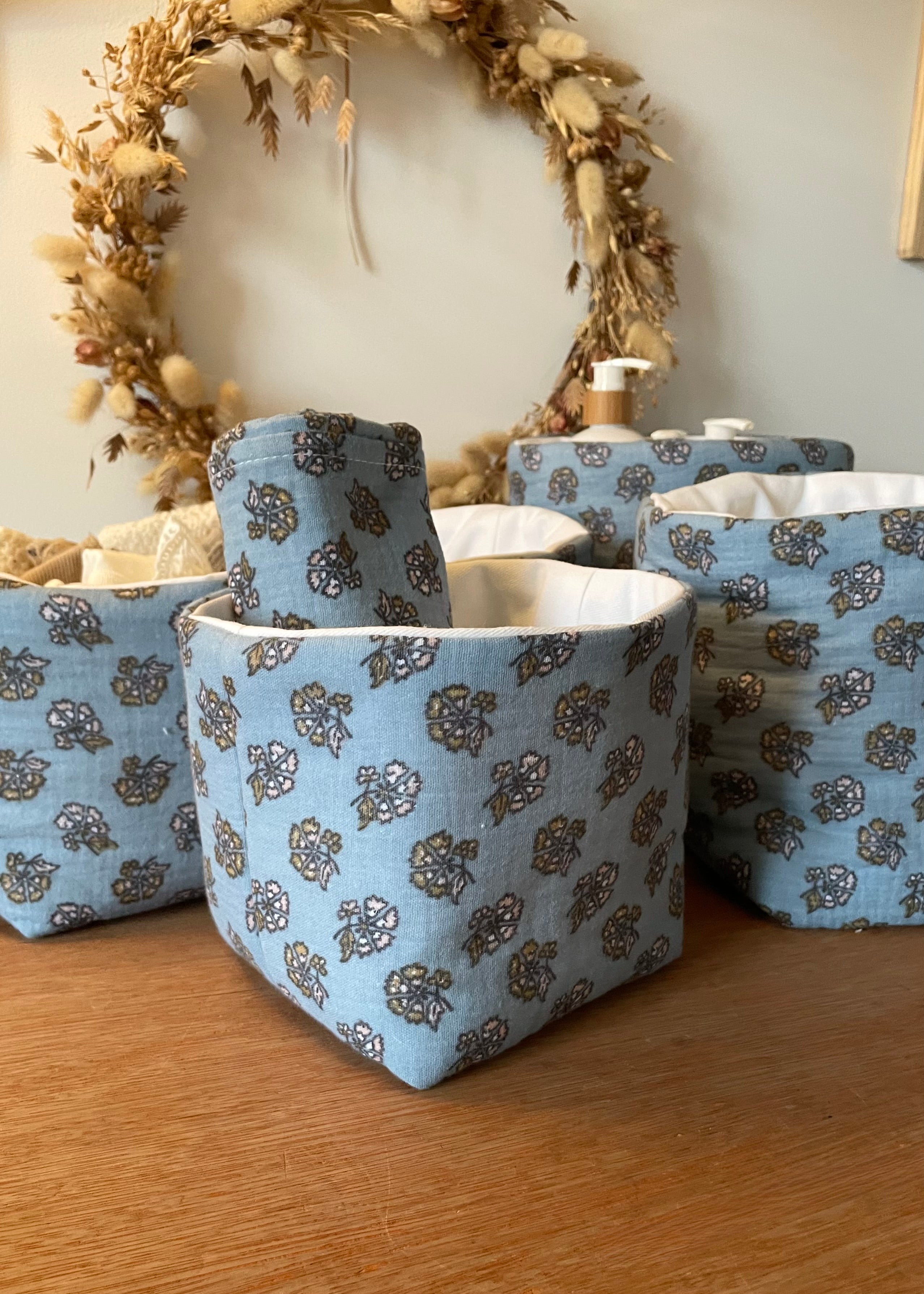 Paniers de rangement Coeur d'Hiver