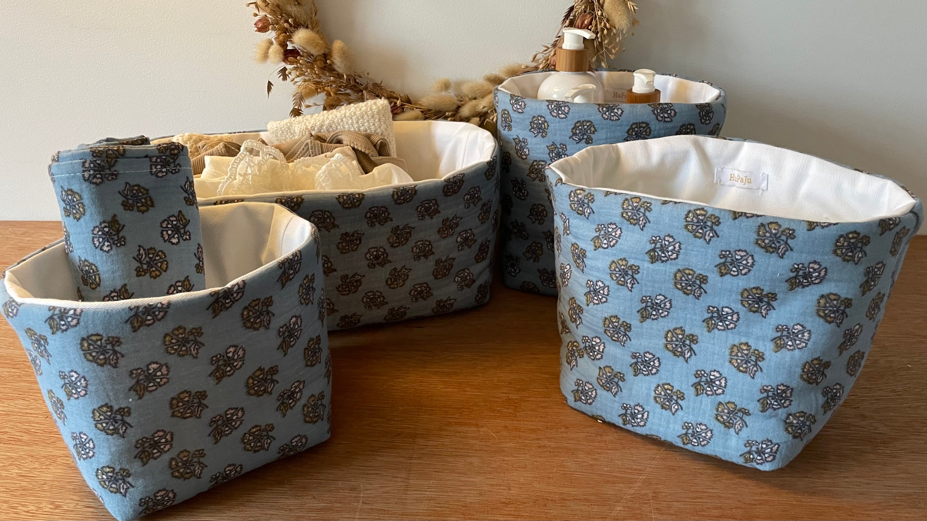 Paniers de rangement Coeur d'Hiver