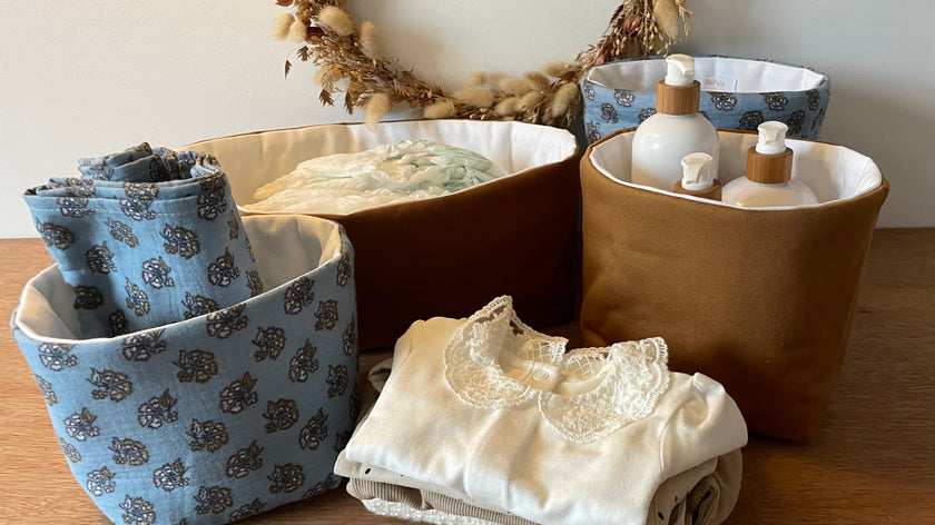 Paniers de rangement Coeur d'Hiver