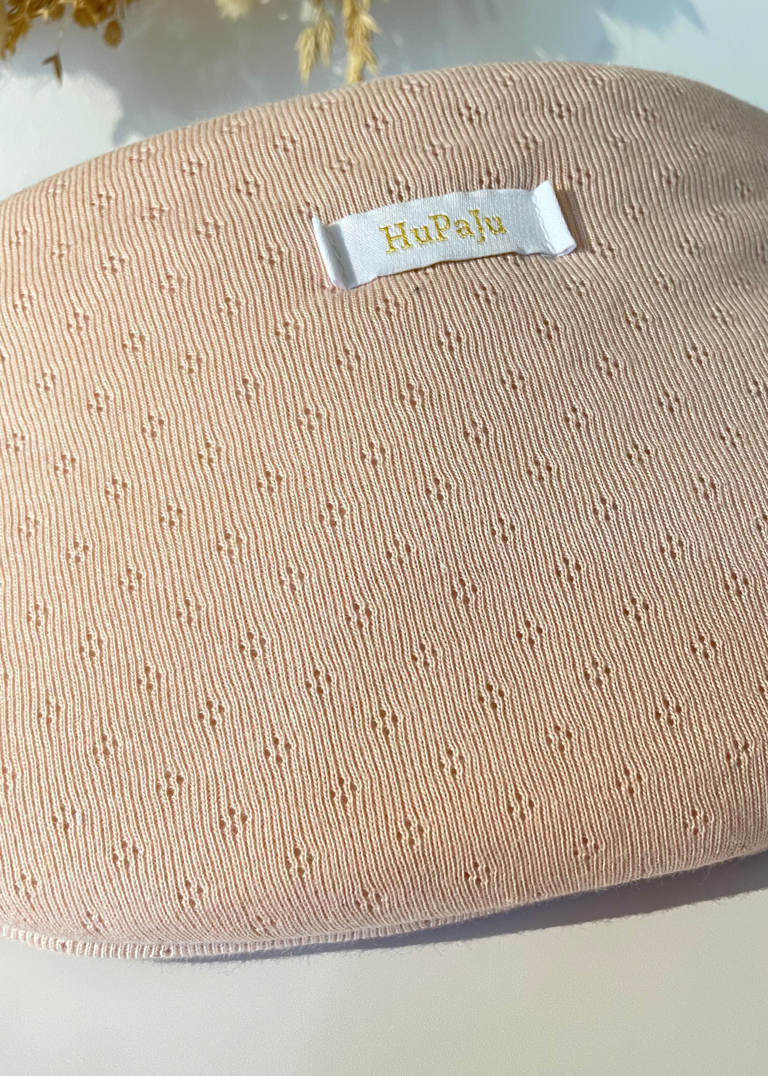 Sac banane en jersey pointelle rose