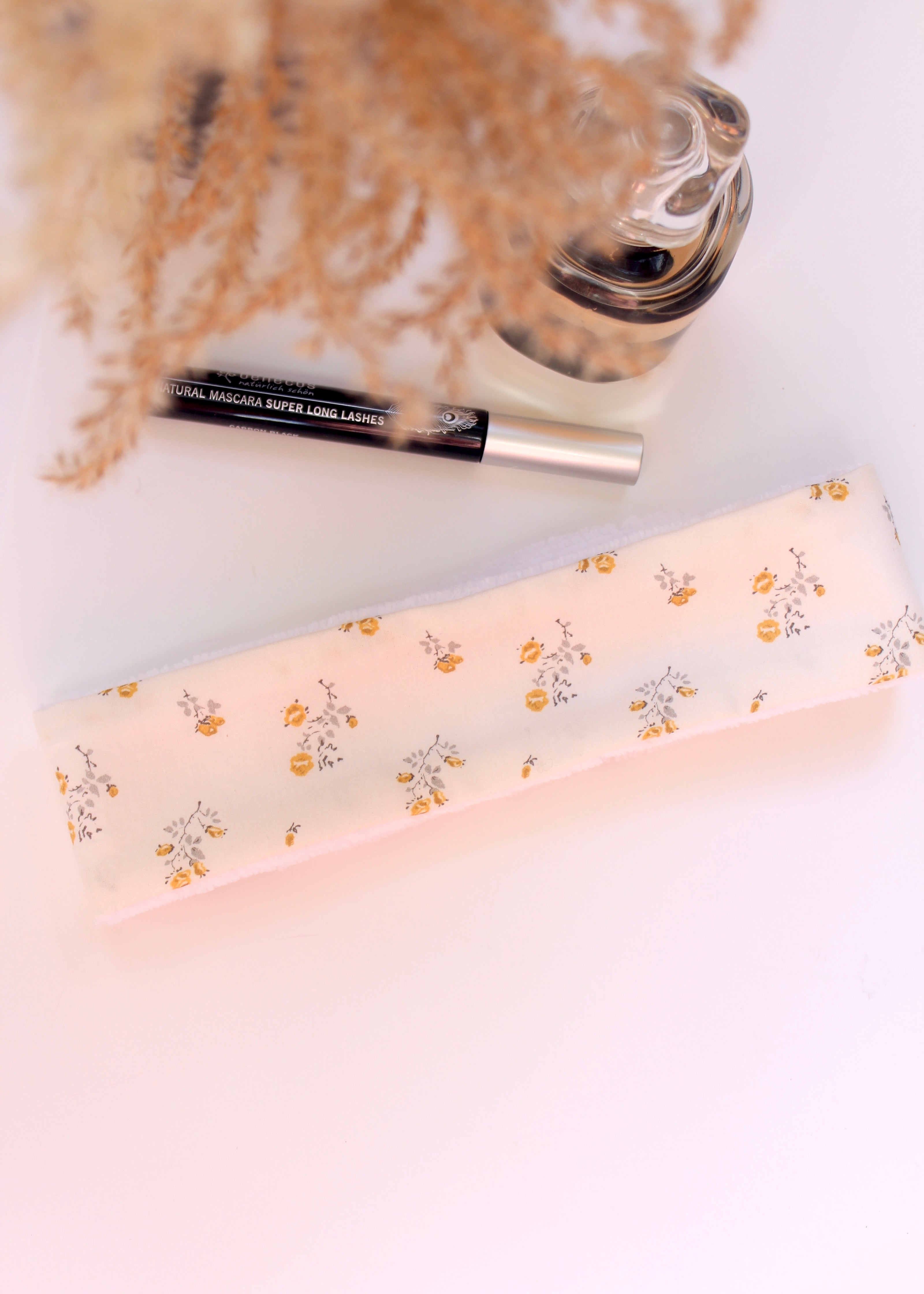 Bandeau de maquillage fleuri