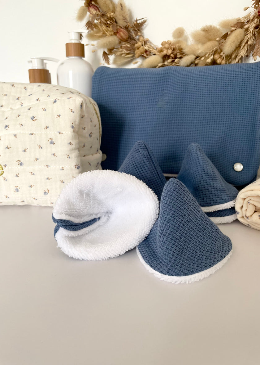 6 tipis bleus pare-pipi pour bébé garçon