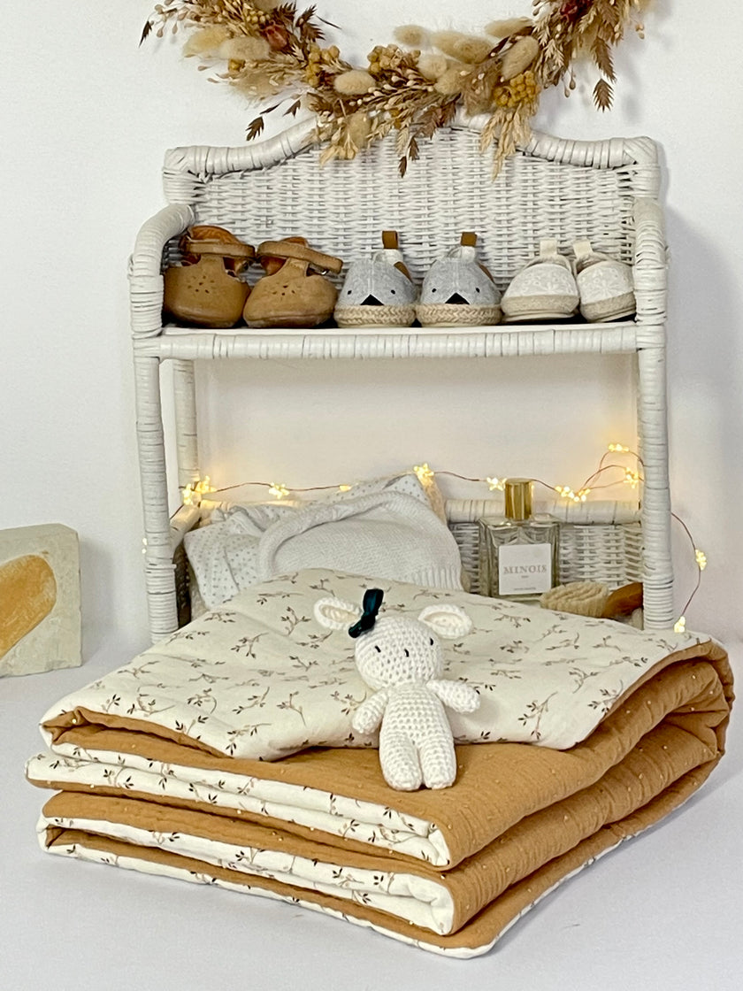 Couverture Jules & Camel pois dorés