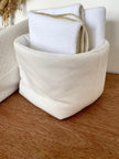 Panier Jersey blanc