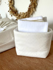 Panier Jersey blanc
