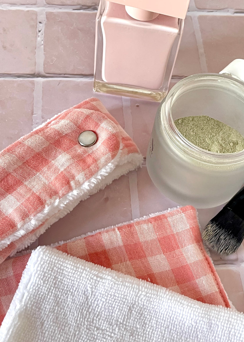 Bandeau maquillage vichy rouge