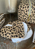 Lingettes coeur Léopard - Lot de 3