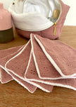 Lingettes femme démaquillantes brodées
