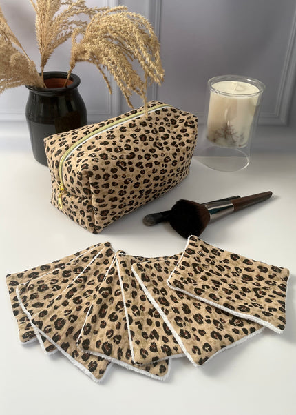 7 Lingettes démaquillantes Léopard