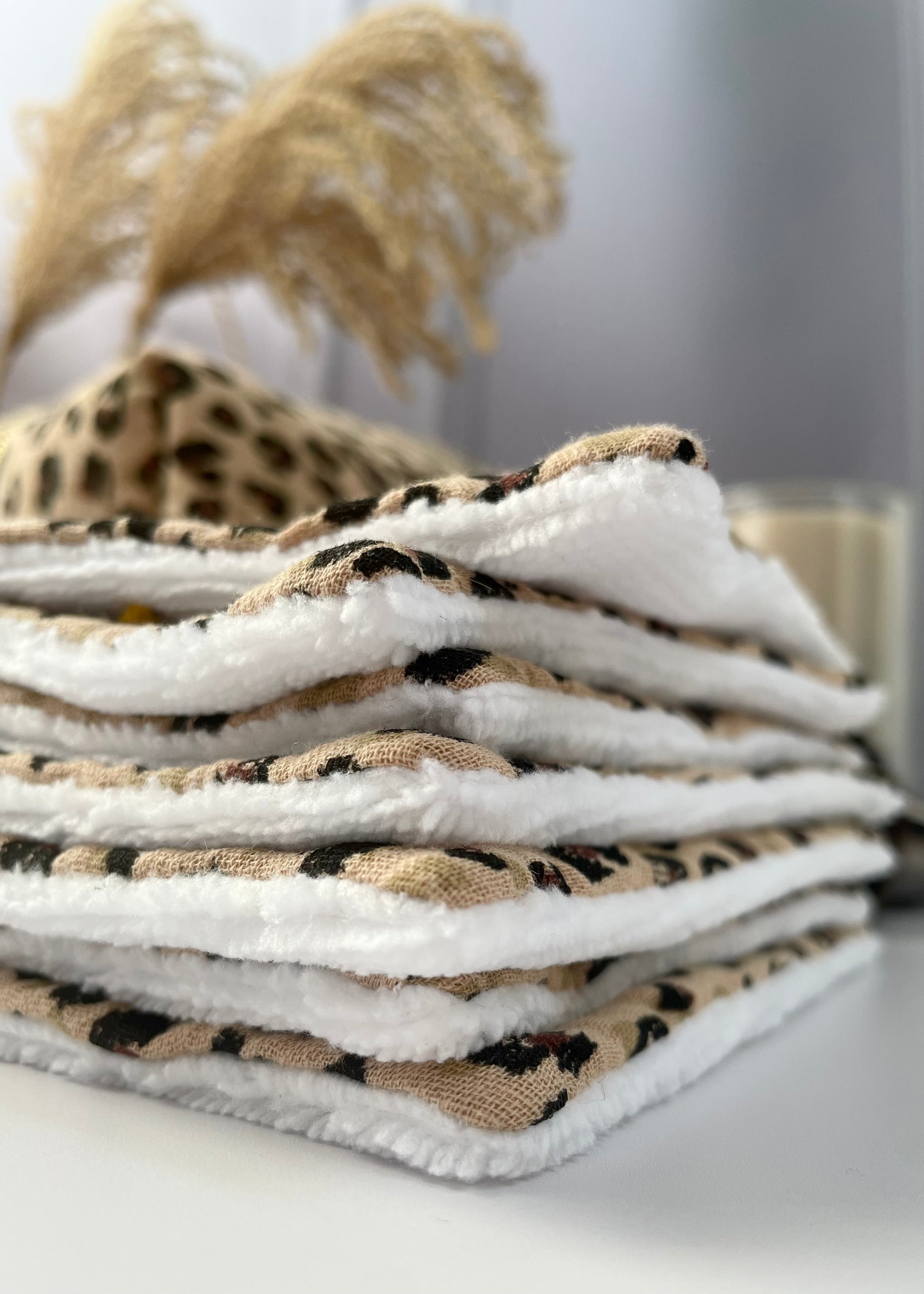 7 Lingettes démaquillantes Léopard