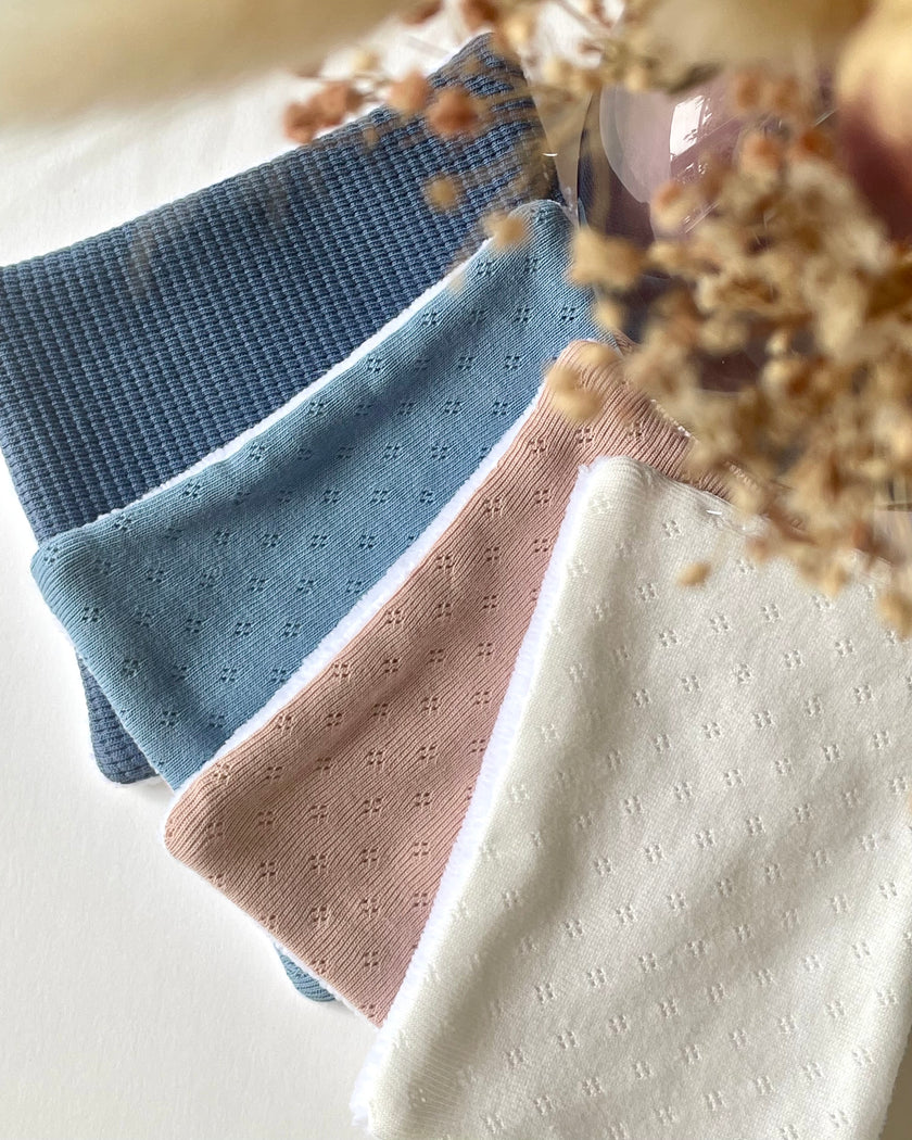 7 Lingettes lavables - Autres couleurs