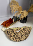 Sac banane léopard noir