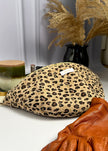 Sac banane léopard noir