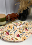 Sac banane grosses fleurs printanières