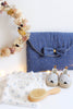 Indigo pois dorés