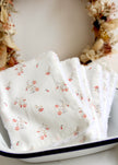 7 Lingettes fleurs terracotta