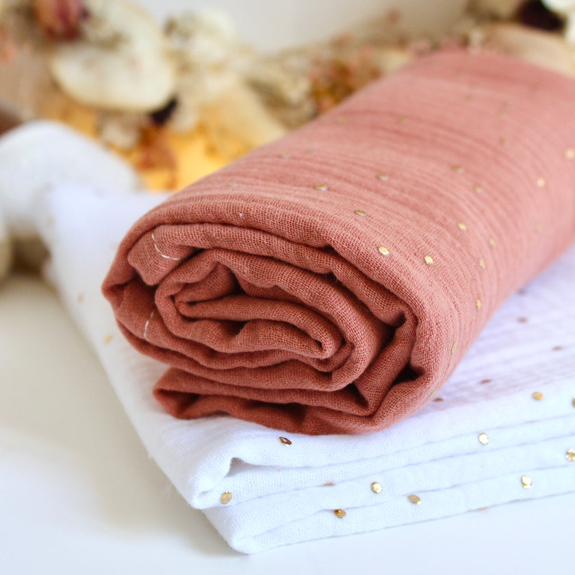 Lange grande taille terracotta