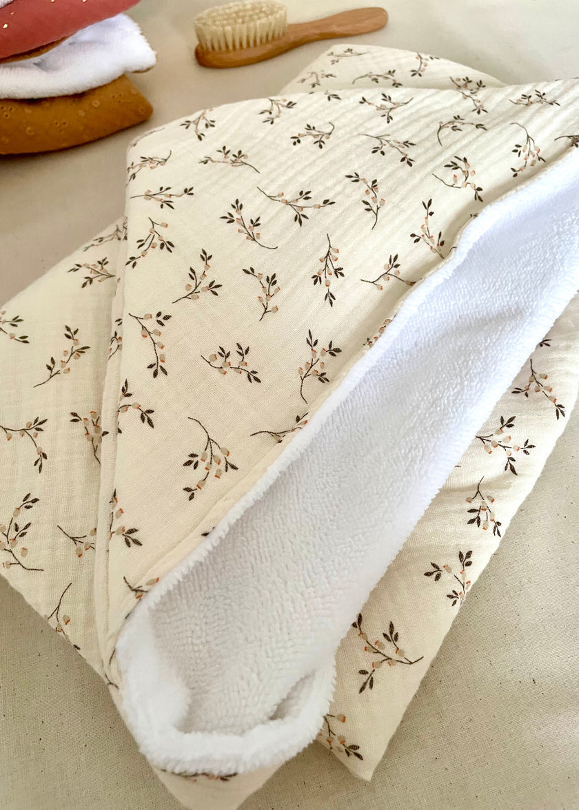 Serviette à capuche bébé Jules