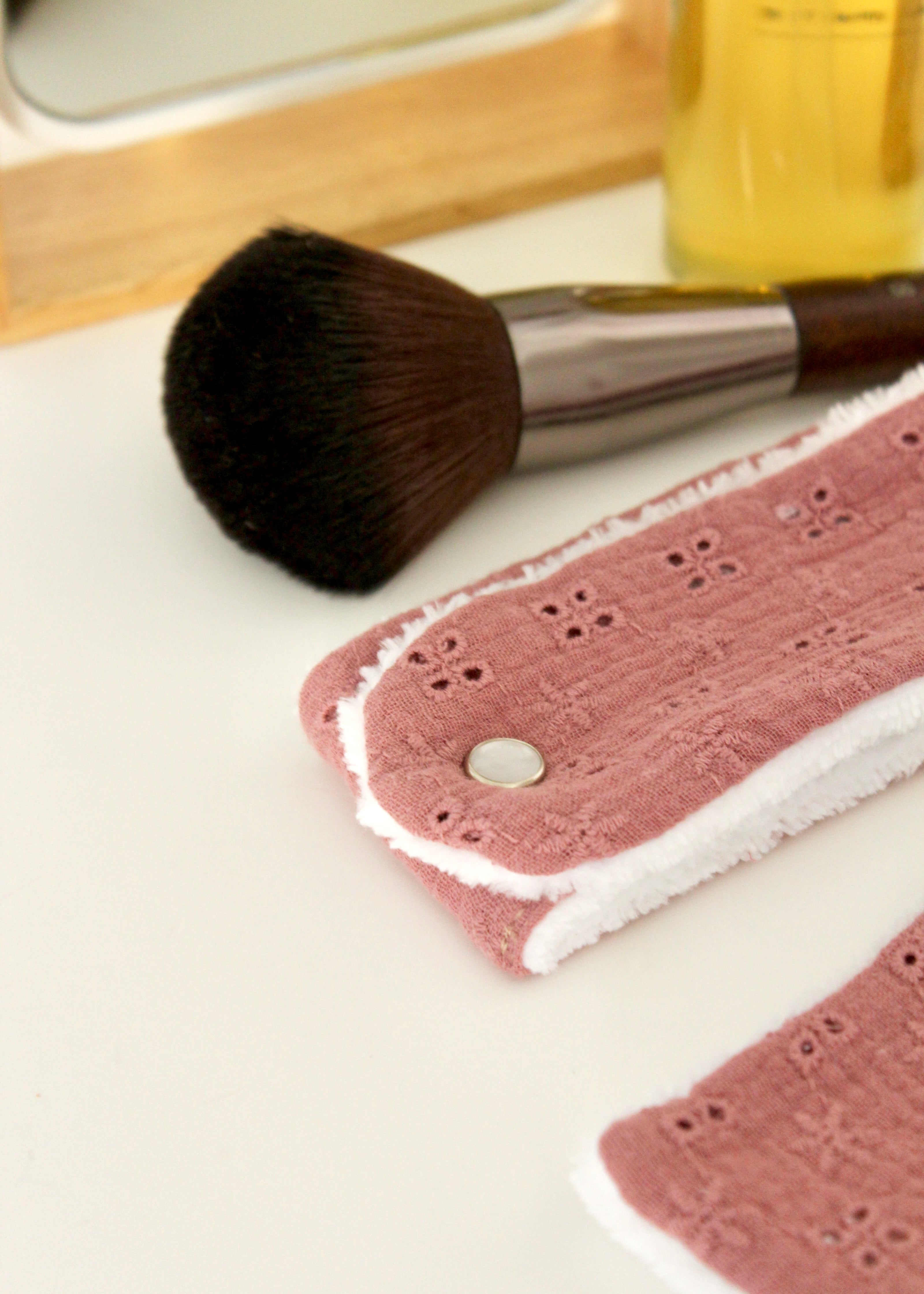 Bandeau de soin rose
