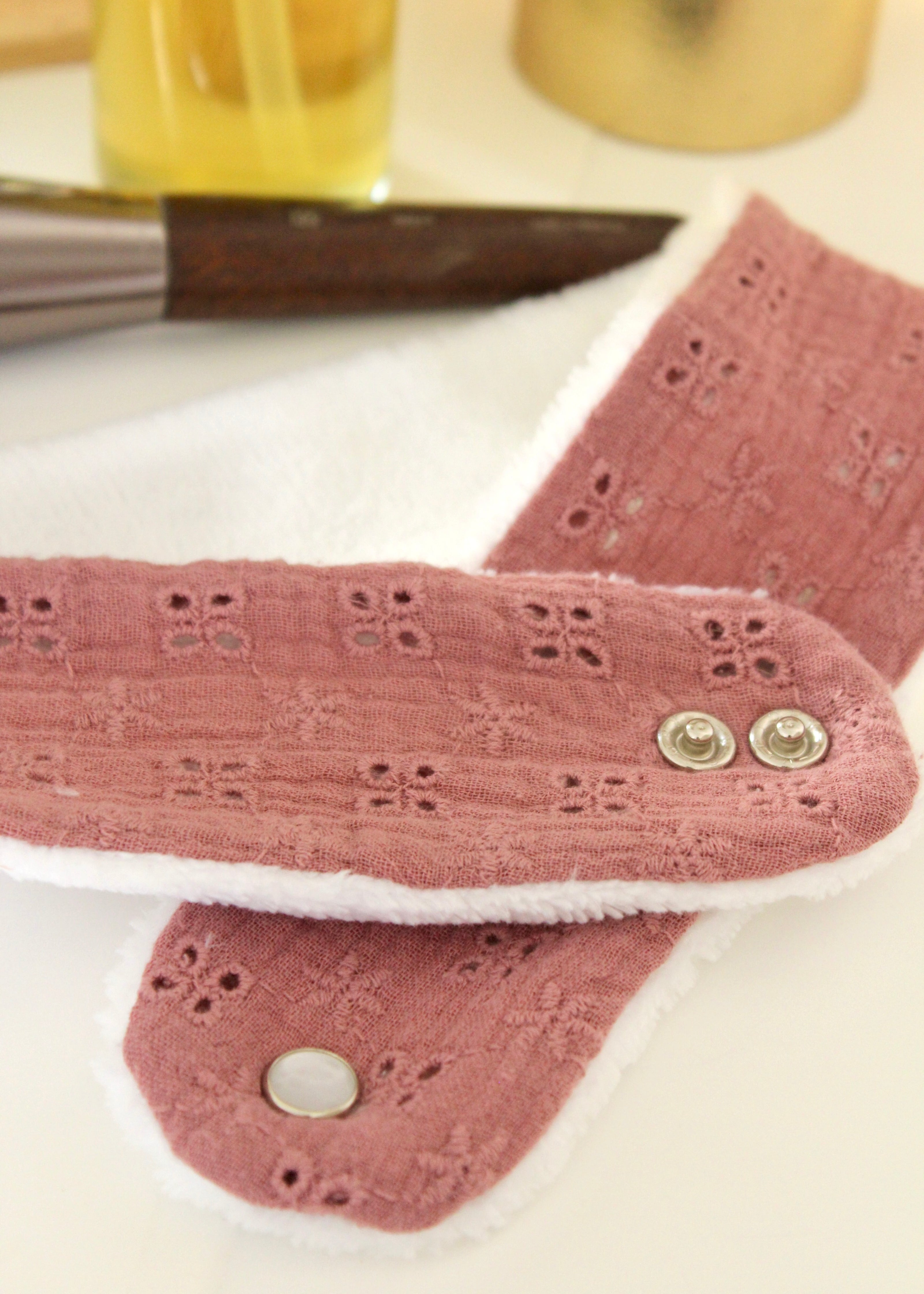 Bandeau de soin rose