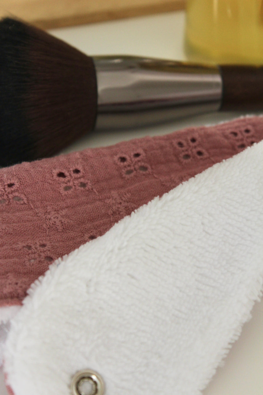 Bandeau de soin Adèle rose thé