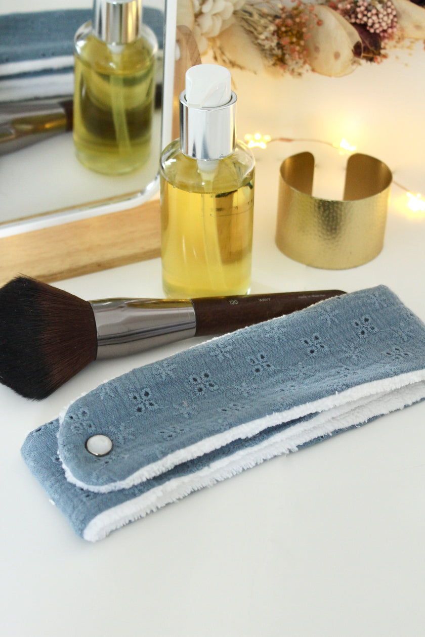 Bandeau de soin Adèle bleu