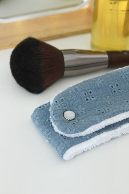 Bandeau de soin Adèle bleu