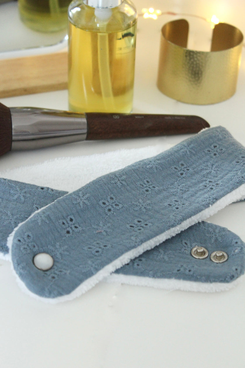 Bandeau de soin Adèle bleu