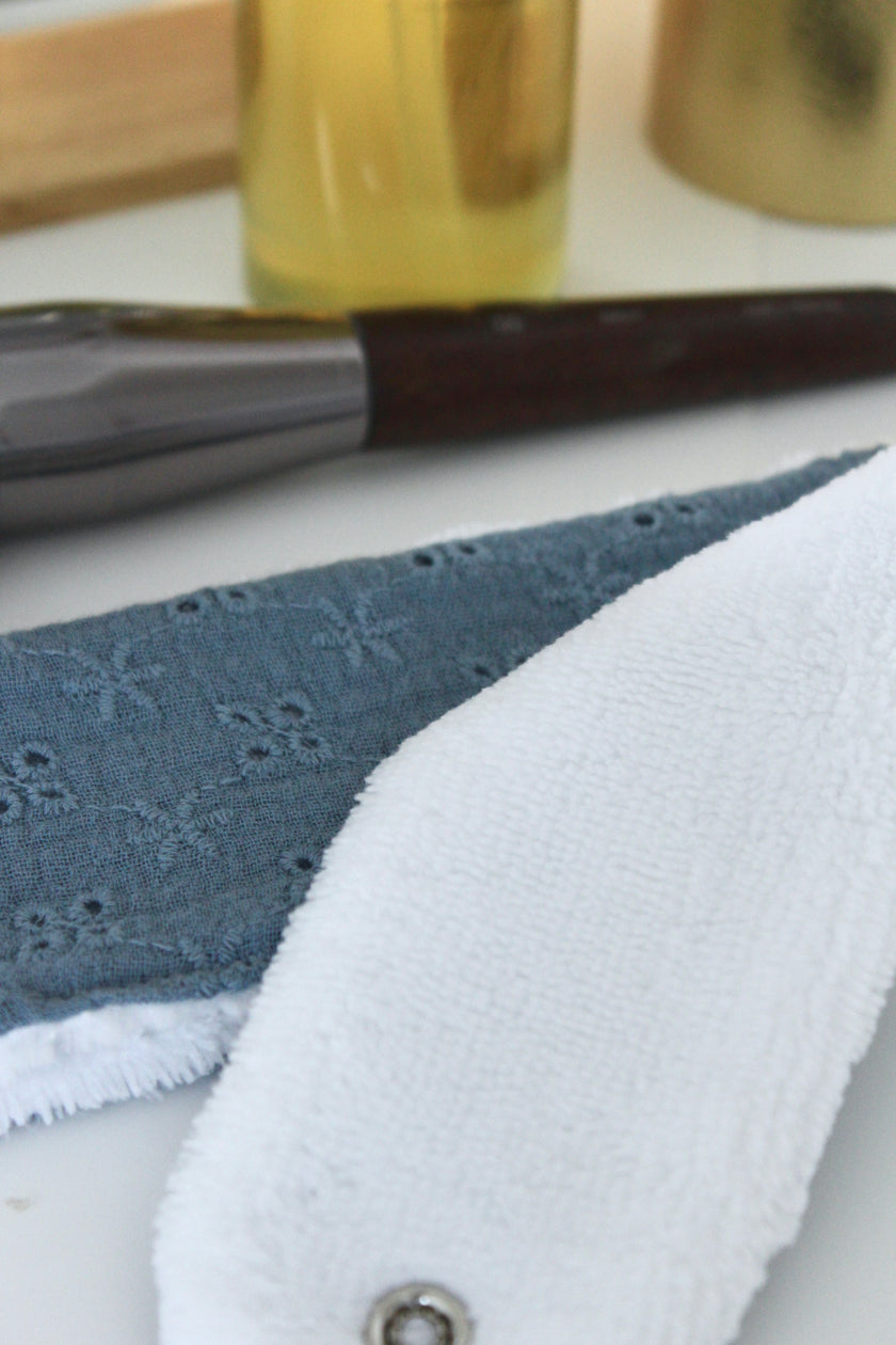 Bandeau de soin Adèle bleu