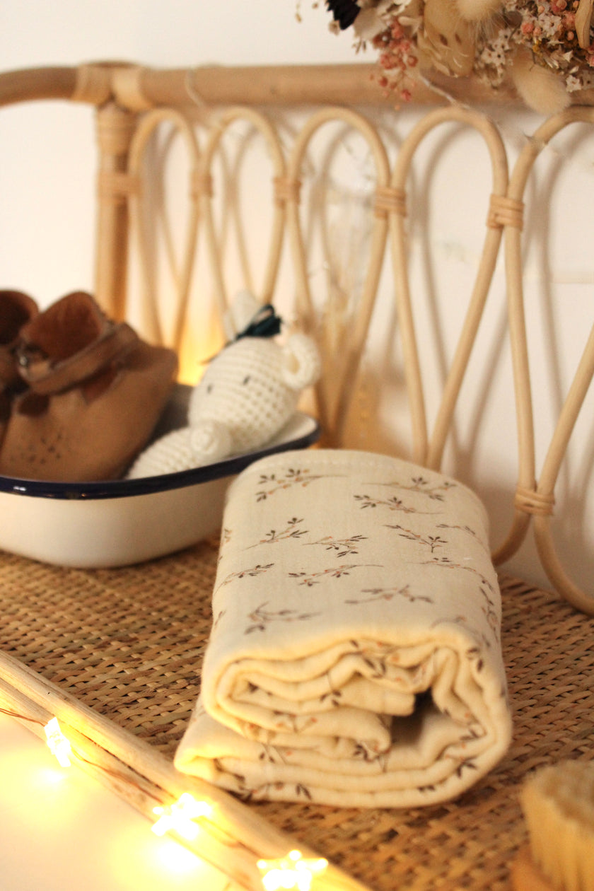 lange en gaze de coton pour bébé confortable 