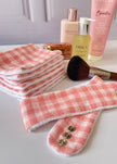 Bandeau maquillage vichy rouge