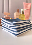 7 Lingettes jersey bleu